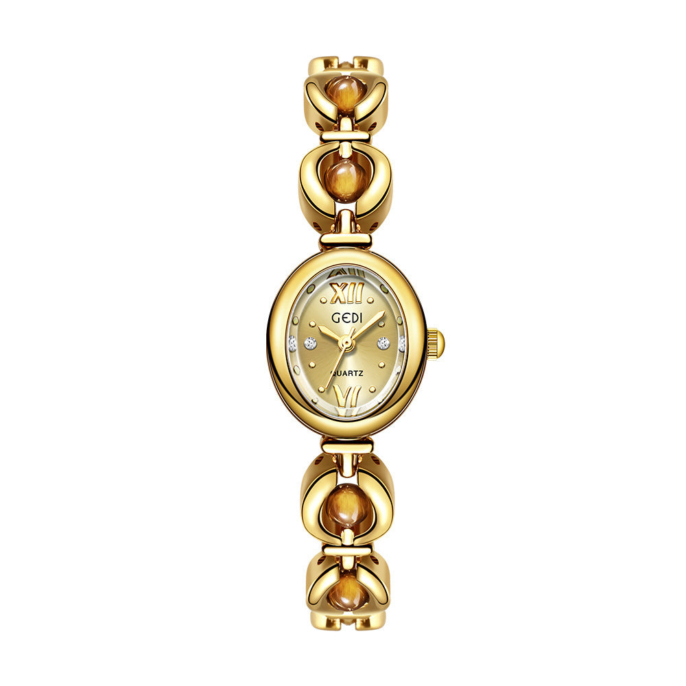 Gedi Emerald Pearl Bracelet Watch
Where Elegance Meets Time