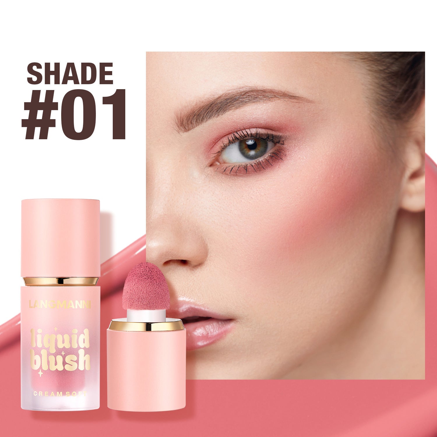 Liquid Blush – Natural Facial Makeup & Skin Repair Tint