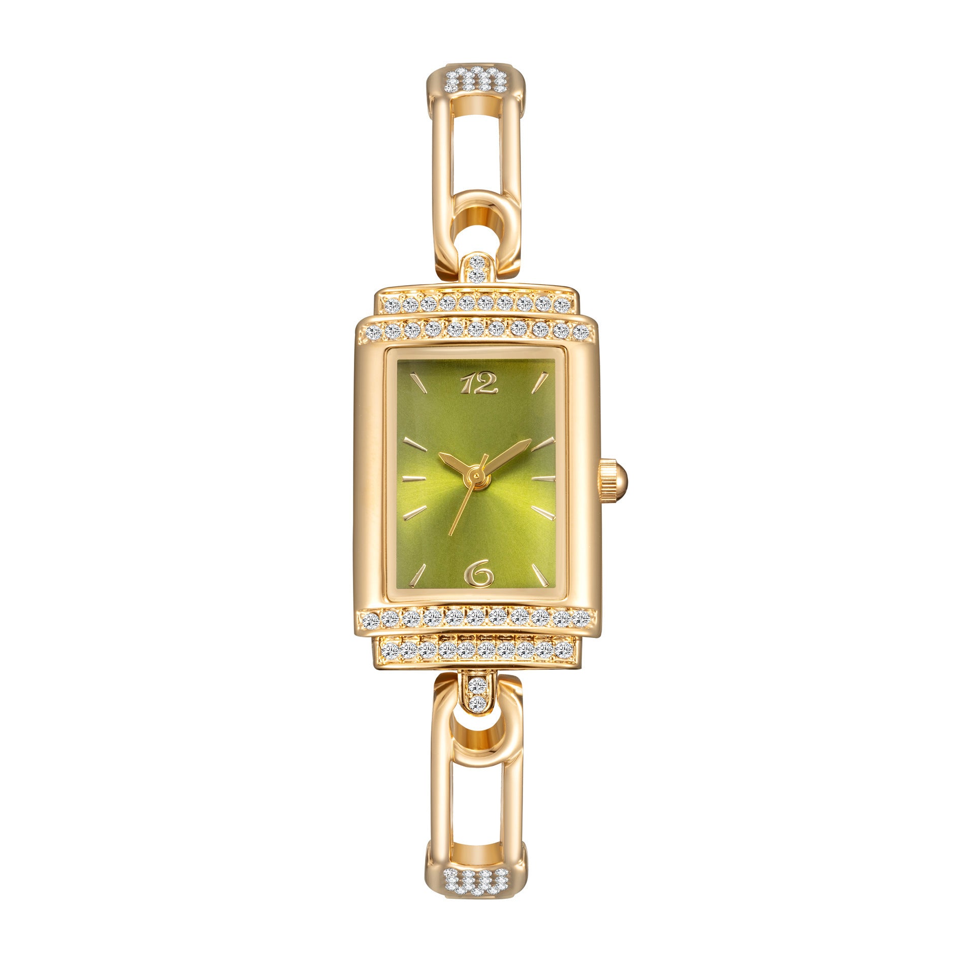 Women’s Light Luxury Square Watch – Elegant High-End Style