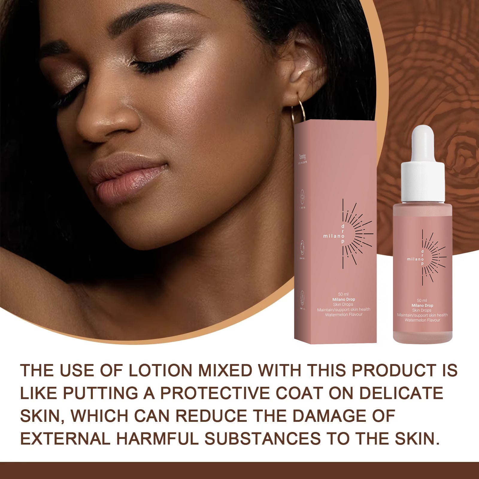 Self-Tanning Serum for Face & Body – Dark Bronzer