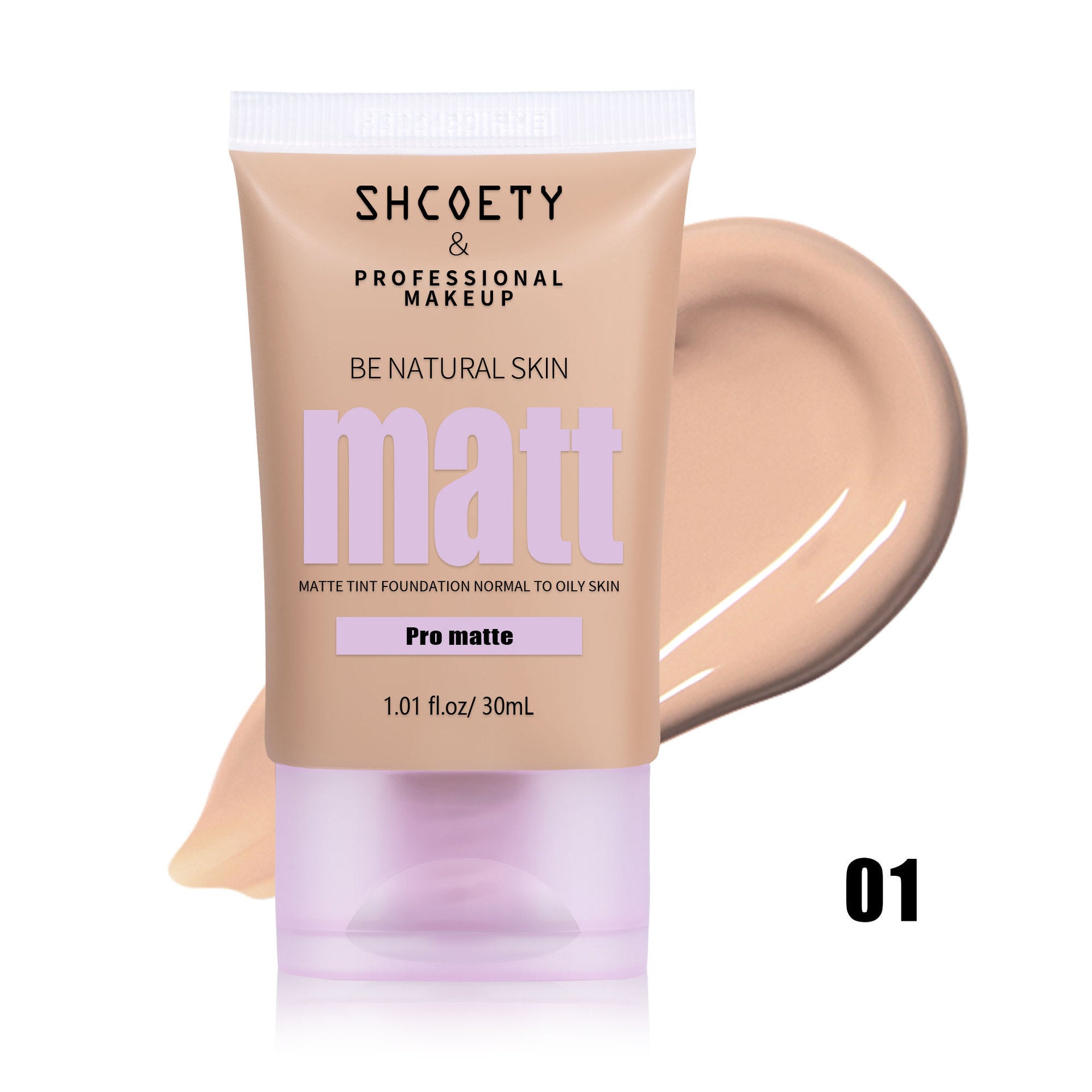 4-Color Longwear Foundation & Concealer BB Cream | Natural Brightening Skin Tone