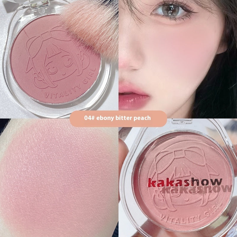 Vigorous Blush – Natural Nude Gradient Compact
Flawless Color & Contour in One Compact