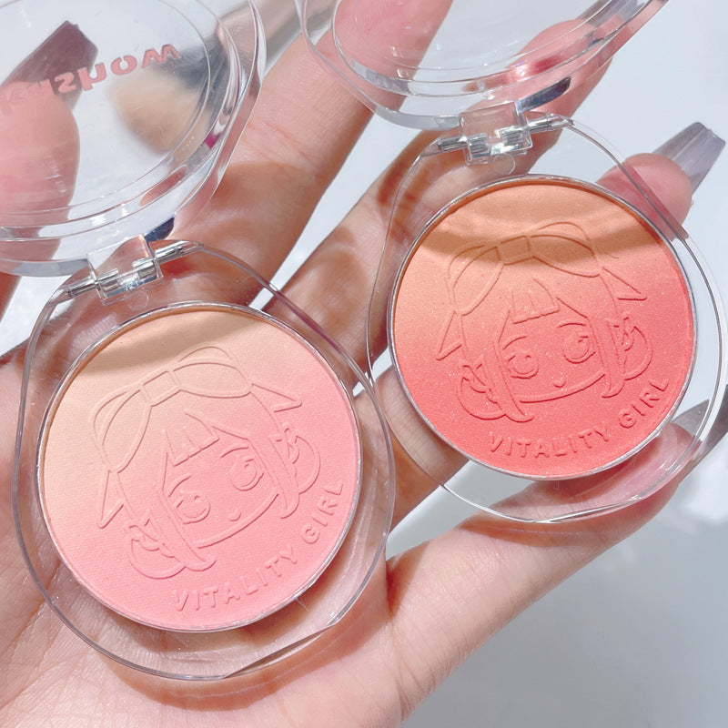 Vigorous Blush – Natural Nude Gradient Compact
Flawless Color & Contour in One Compact