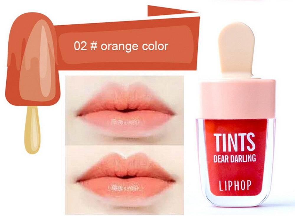 Ice Cream Lip Gloss Moisturizing Shiny Non-sticky Lip Glaze