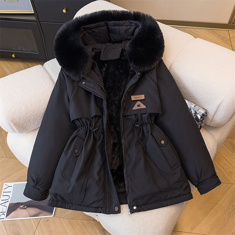 Korean Style Velvet Padded Coat
Cozy Warmth Meets Chic Korean Style