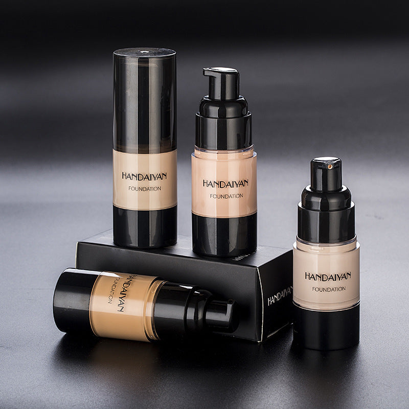 HANDAIYAN Full Cover Waterproof Liquid Foundation – Moisturizing Base