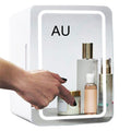 Mini Makeup Fridge – Portable Cosmetic Skincare Refrigerator & Warmer