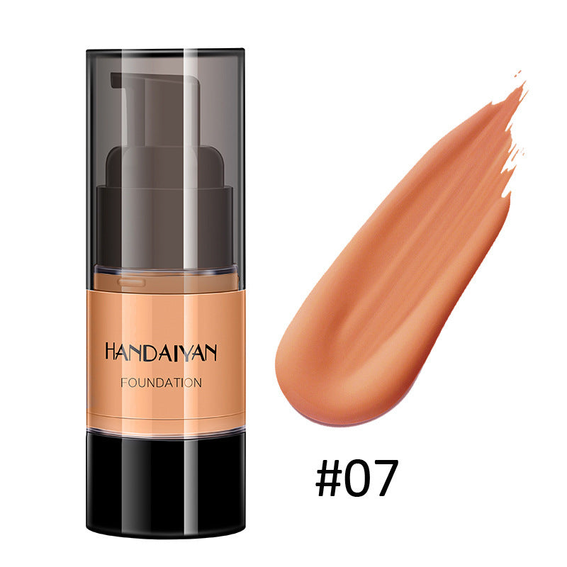 HANDAIYAN Full Cover Waterproof Liquid Foundation – Moisturizing Base