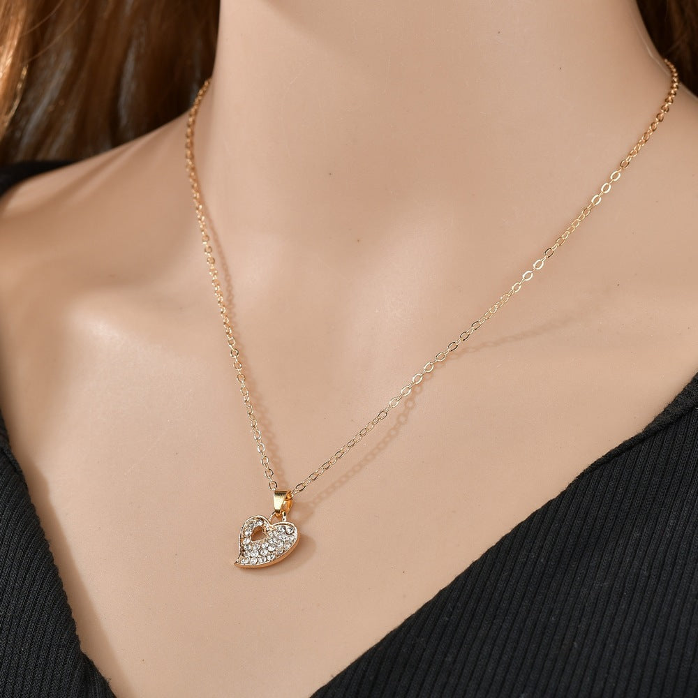 Love Jewelry Set – Elegant Necklace & Earrings Gift for Women