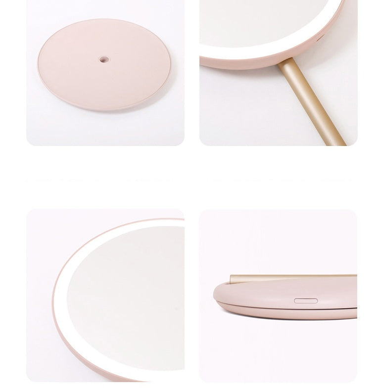 LED Folding Makeup Mirror – Portable Lighted Mirror