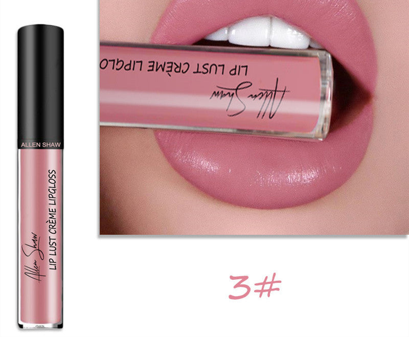 Silky Cream Texture Lip Gloss Moisturizing Long-lasting Lip Glaze