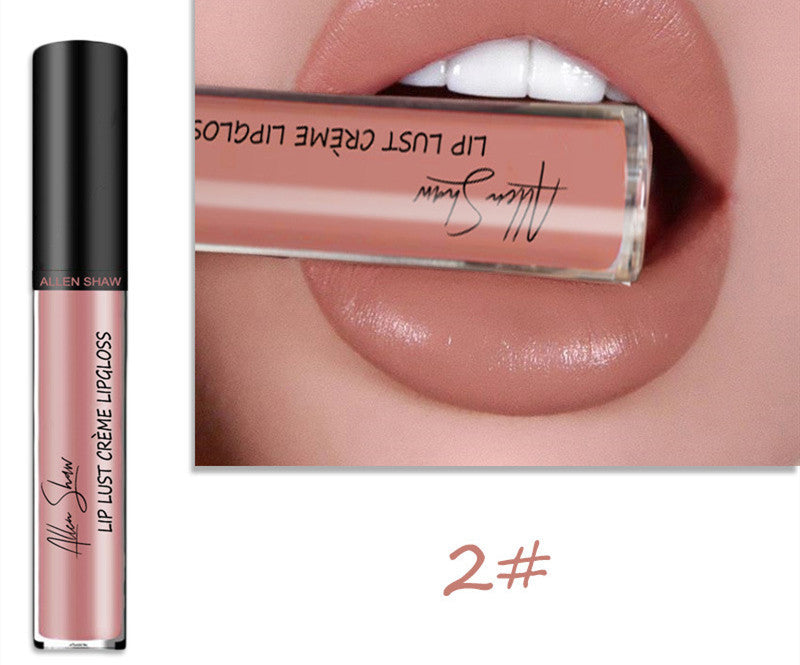 Silky Cream Texture Lip Gloss Moisturizing Long-lasting Lip Glaze