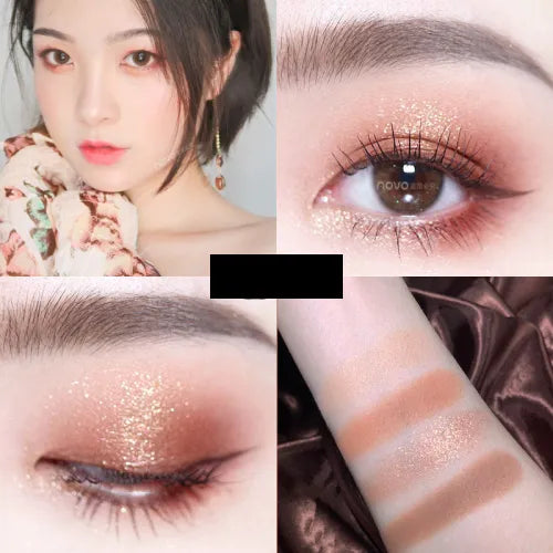 NOVO Eyeshadow Palette – Vibrant & Long-Lasting Colors