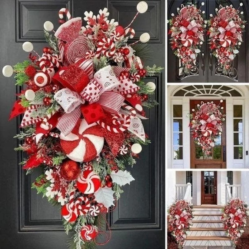 Christmas Upside-Down Tree Door & Wall Decoration