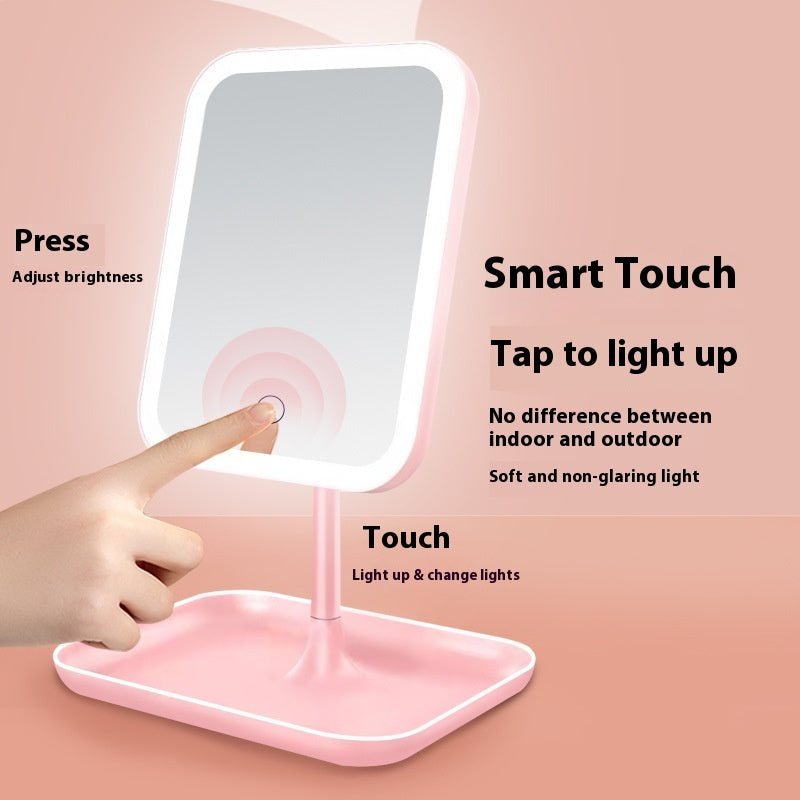 Portable LED Makeup Mirror – Smart Lighted Mirror