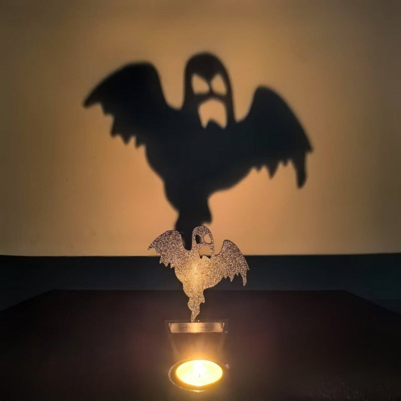 Halloween Candlestick Decoration | Creative Desktop Ornament & Party Décor