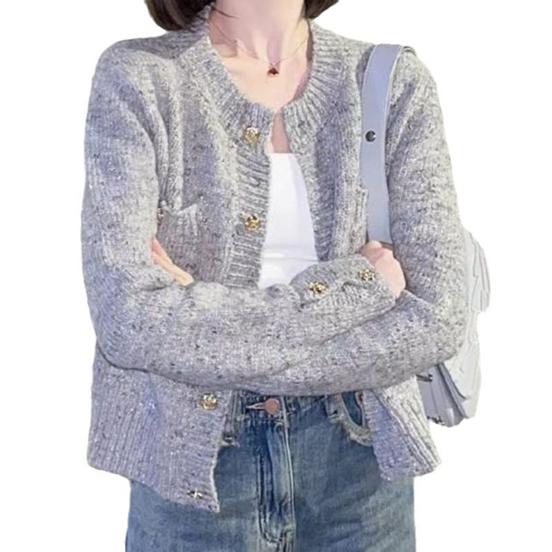 Women’s Solid Color Versatile Loose Button Jacket