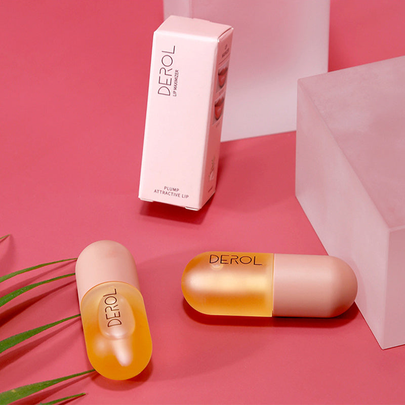 Day & Night Instant Volume Lip Plumper Oil – Clear, Nourishing Lip Care