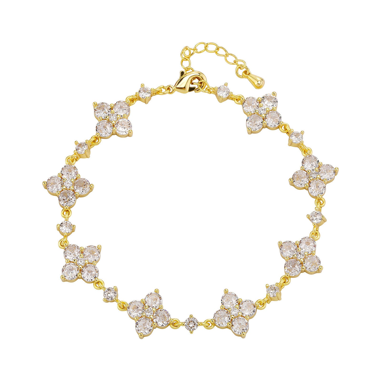 Elegant Rhinestone Bracelet for Women