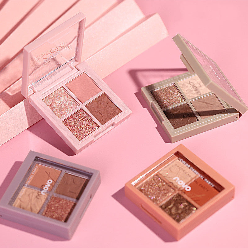 NOVO Eyeshadow Palette – Vibrant & Long-Lasting Colors