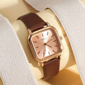 Women’s Square Quartz Watch
Timeless Elegance, Modern Style