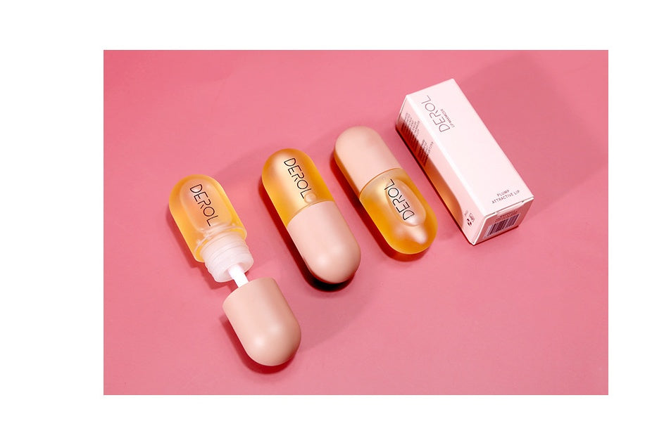 Day & Night Instant Volume Lip Plumper Oil – Clear, Nourishing Lip Care