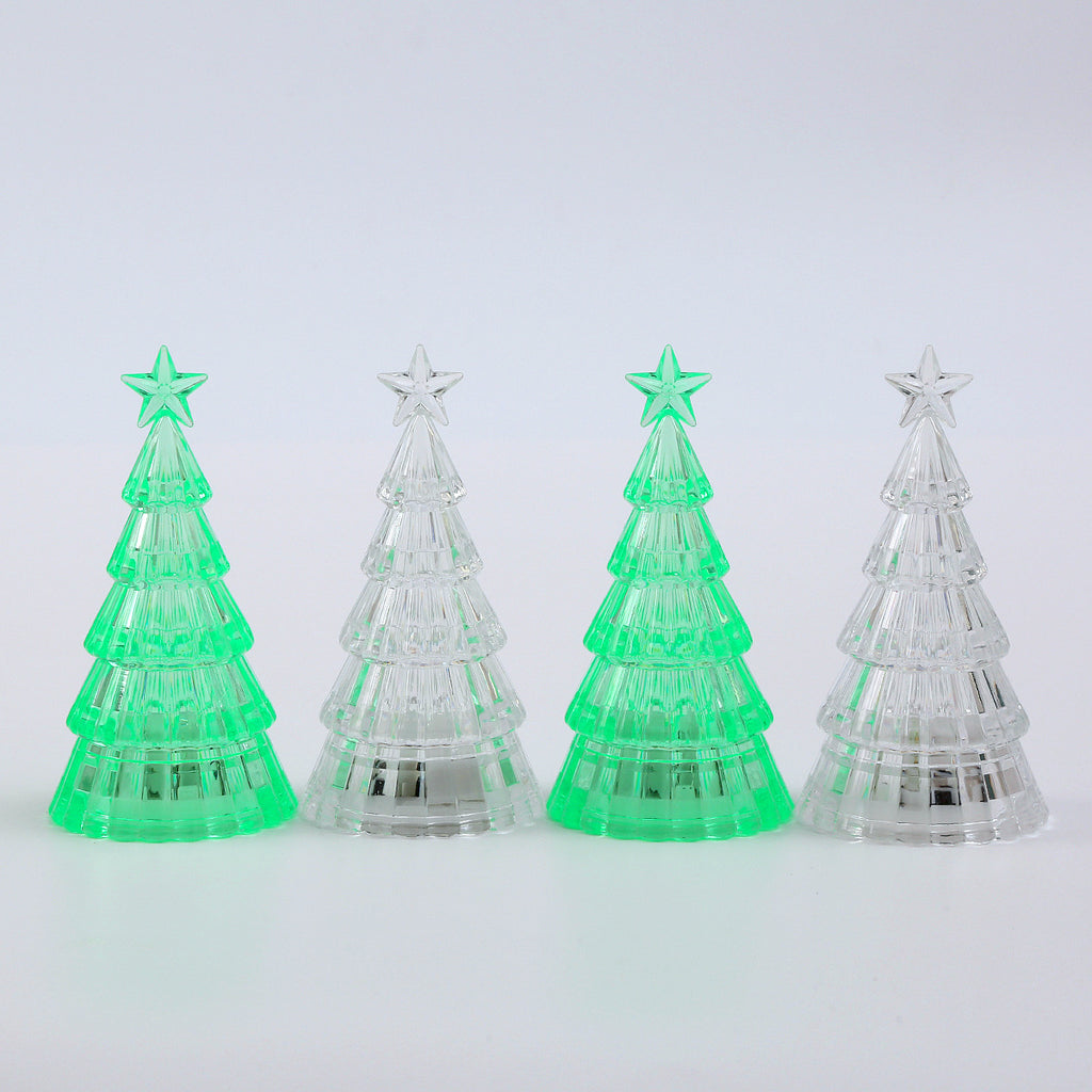 ]Light-Emitting Crystal Christmas Tree Night Lamp | Holiday Décor