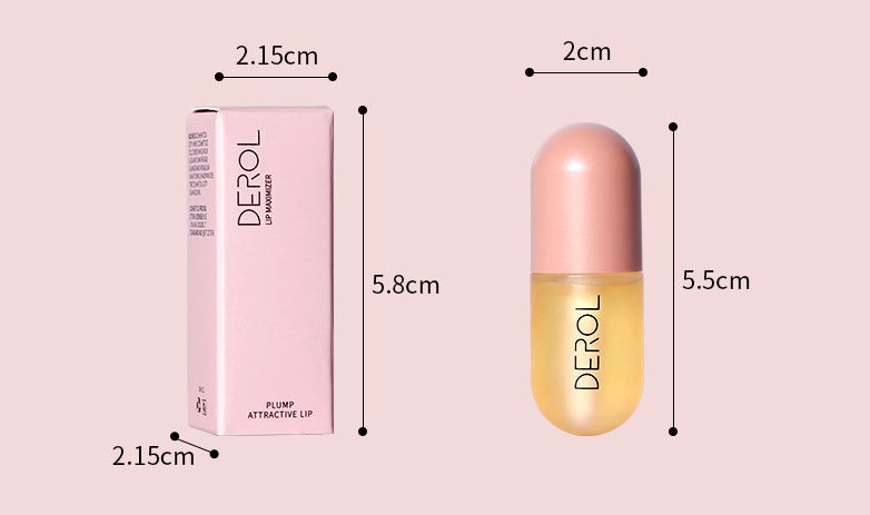 Day & Night Instant Volume Lip Plumper Oil – Clear, Nourishing Lip Care