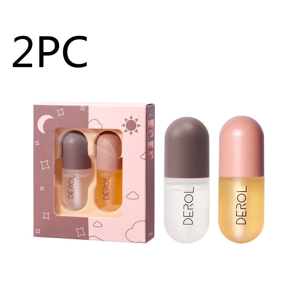 Day & Night Instant Volume Lip Plumper Oil – Clear, Nourishing Lip Care