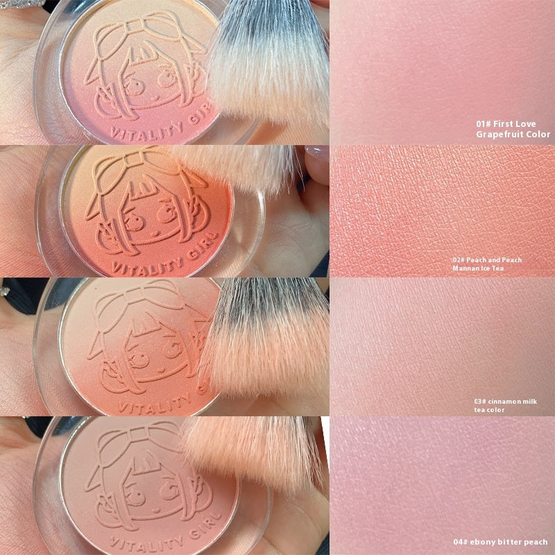 Vigorous Blush – Natural Nude Gradient Compact
Flawless Color & Contour in One Compact