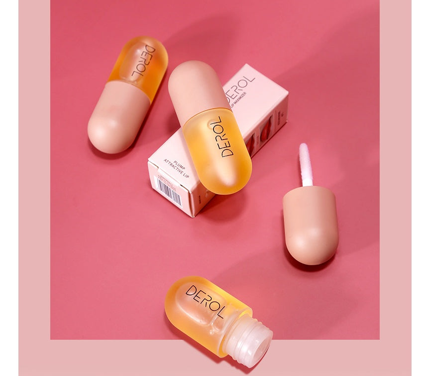 Day & Night Instant Volume Lip Plumper Oil – Clear, Nourishing Lip Care