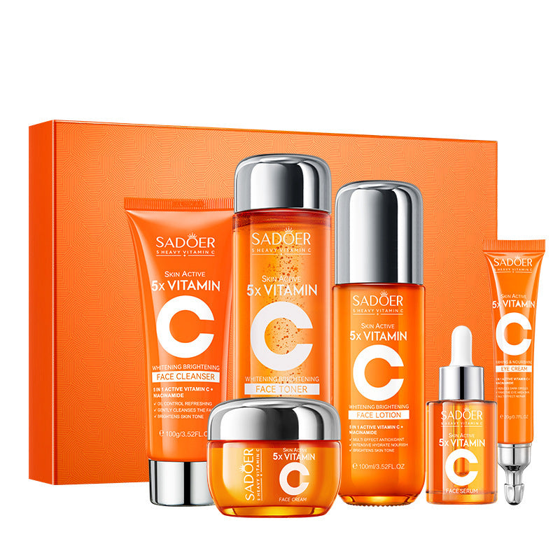 Five-Dimensional Vitamin C Brightening Skin Care Gift Box