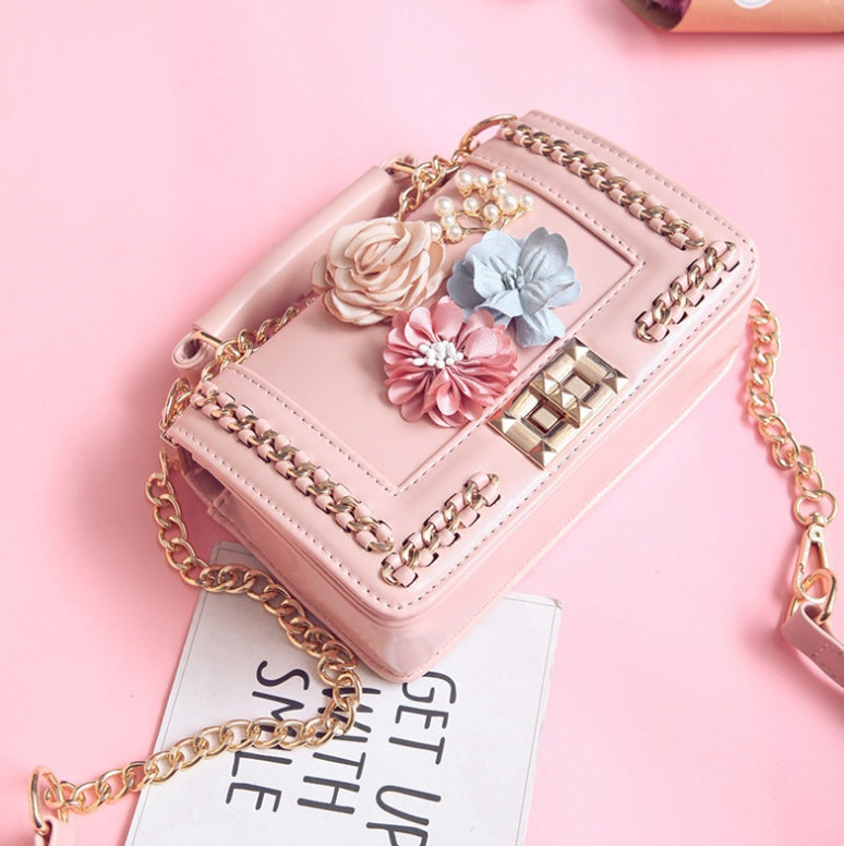 Blush Flora Bag – Elegant Floral Handbag for Women