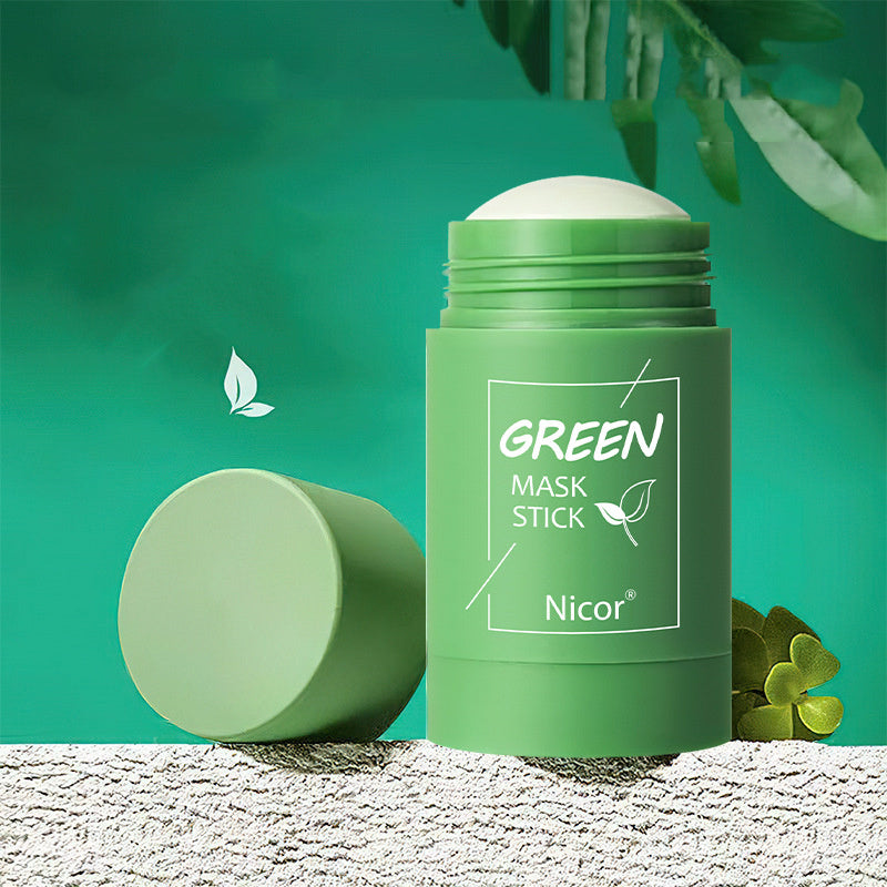 Green Tea Clay Mask Stick – Oil Control & Anti-Acne Skin Care