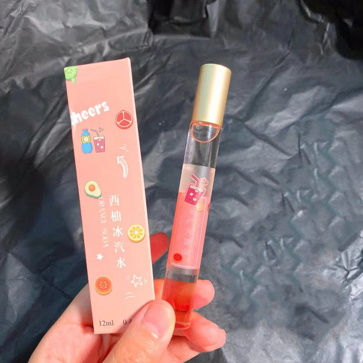 Peach Essential Oil Roll-On Body Fragrance – Long-Lasting Fresh Scent