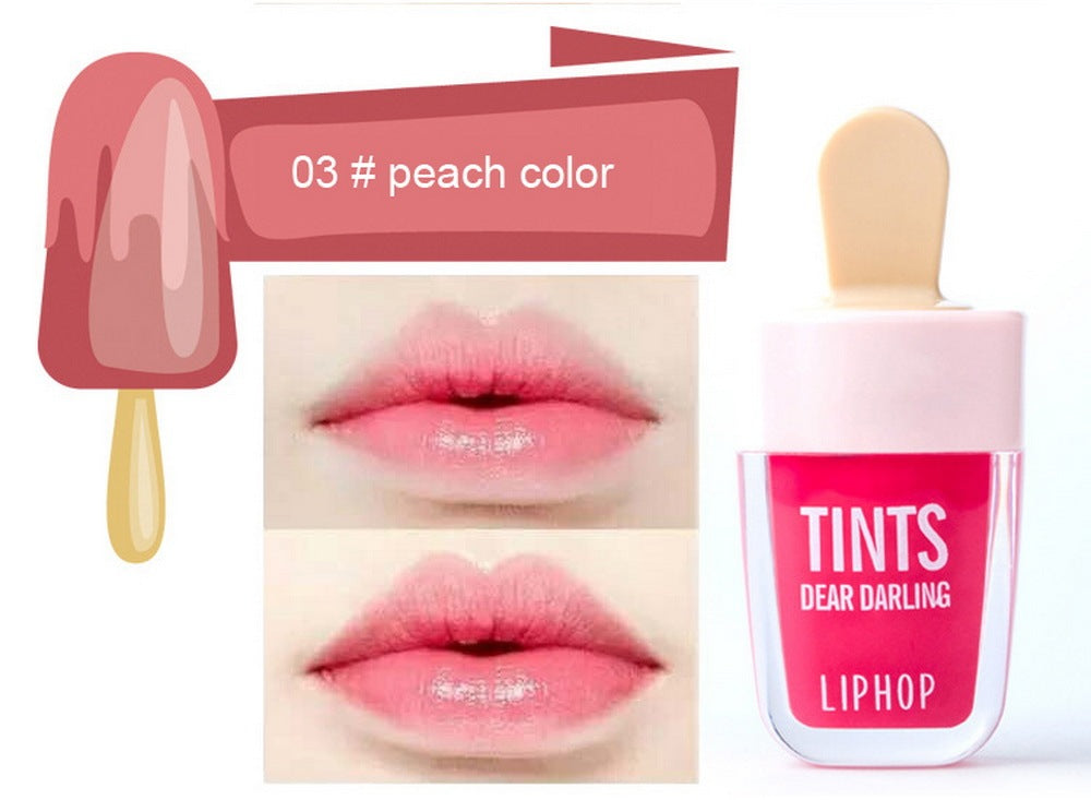 Ice Cream Lip Gloss Moisturizing Shiny Non-sticky Lip Glaze