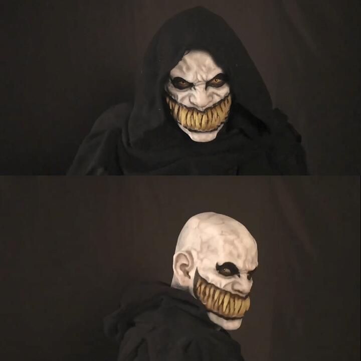 Halloween Horror Balaclava Mask | Scary Full Face Cosplay Ski Mask for Adults