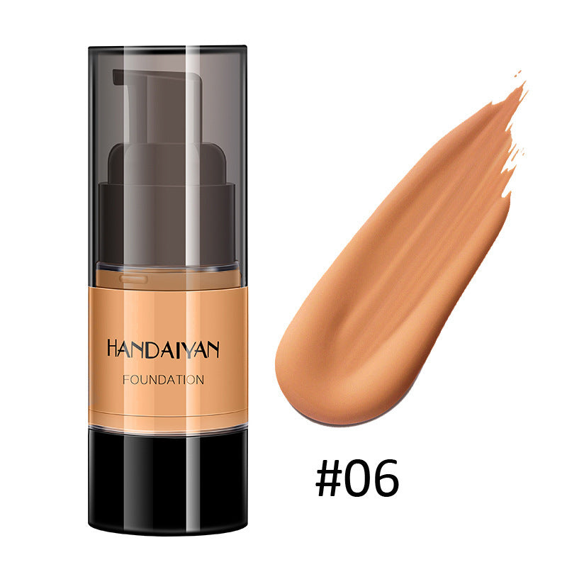 HANDAIYAN Full Cover Waterproof Liquid Foundation – Moisturizing Base