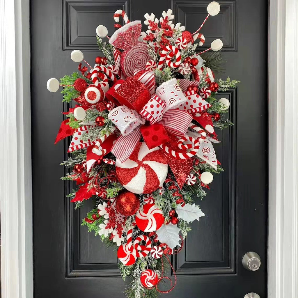 Christmas Upside-Down Tree Door & Wall Decoration