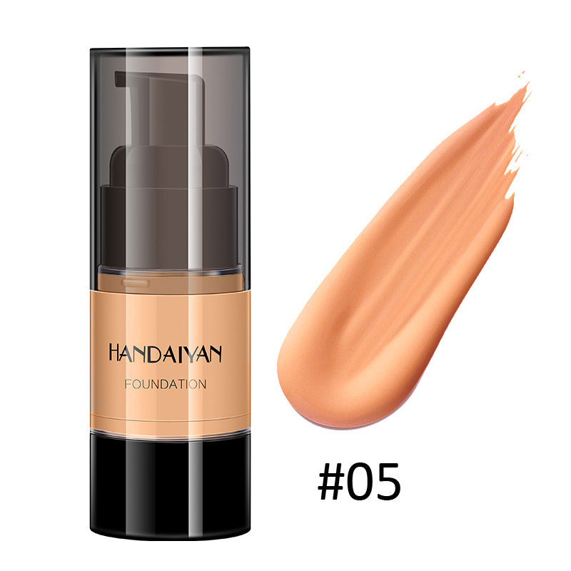 HANDAIYAN Full Cover Waterproof Liquid Foundation – Moisturizing Base