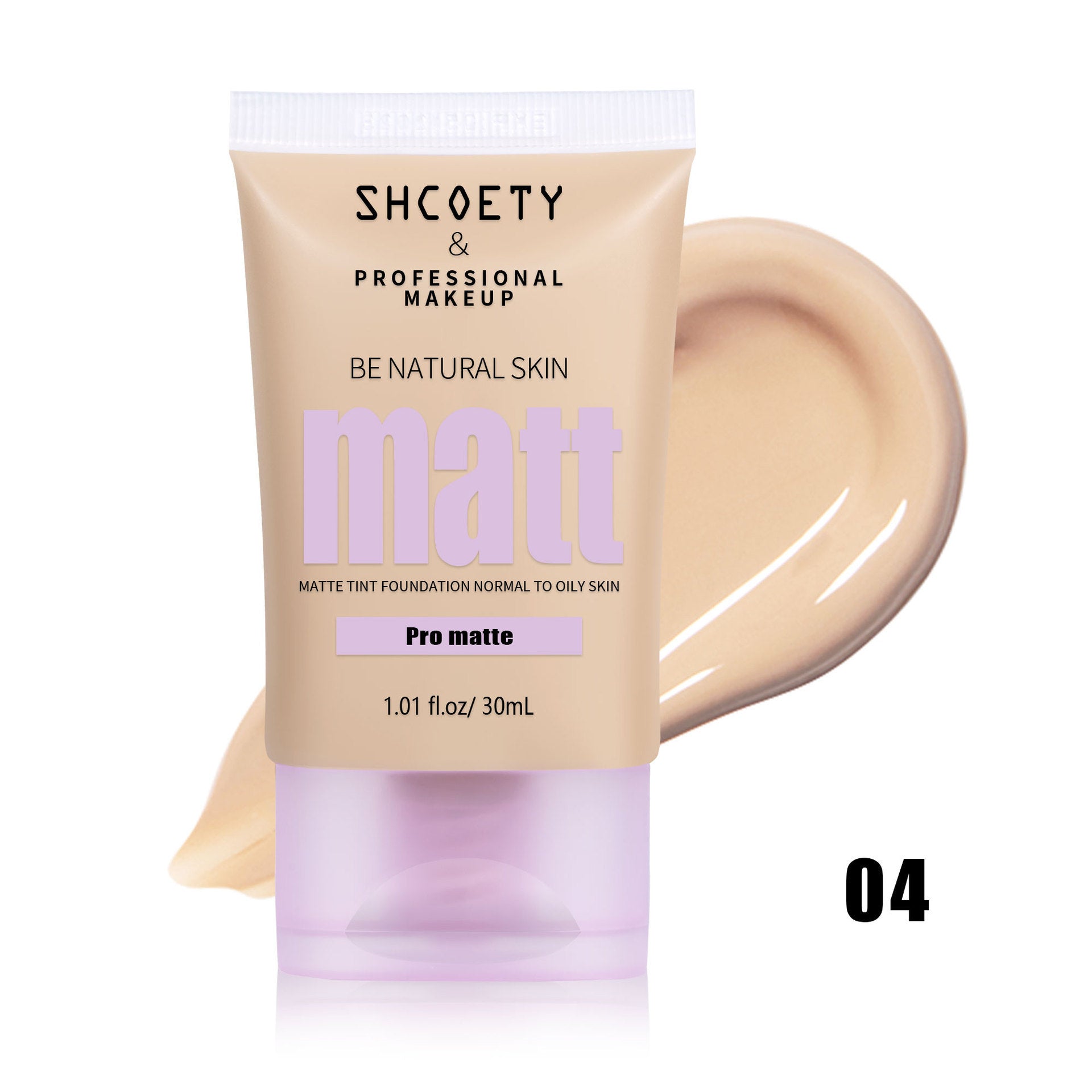 4-Color Longwear Foundation & Concealer BB Cream | Natural Brightening Skin Tone