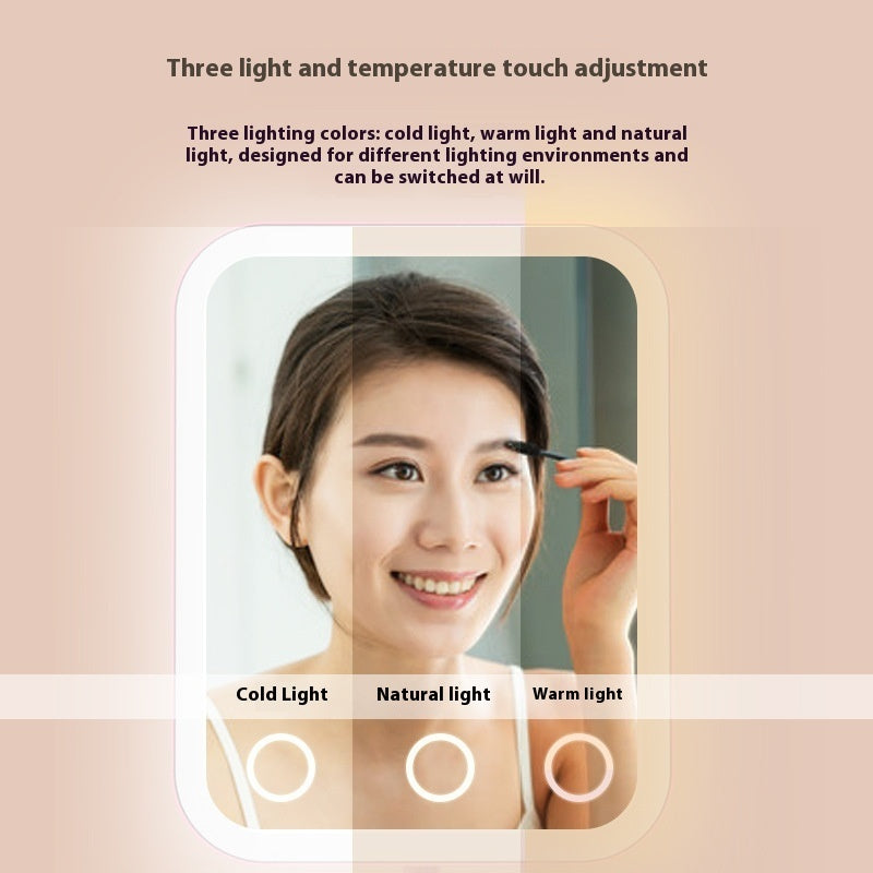 Portable LED Makeup Mirror – Smart Lighted Mirror
