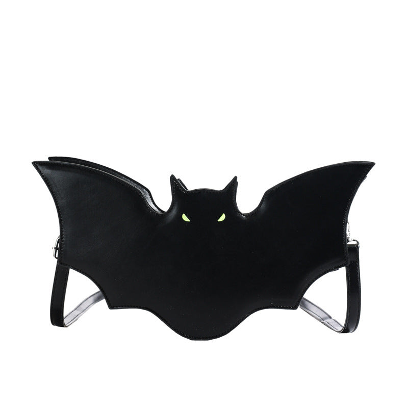 Halloween Bat Shoulder Messenger Bag – Spooky Halloween Bag for Kids & Women