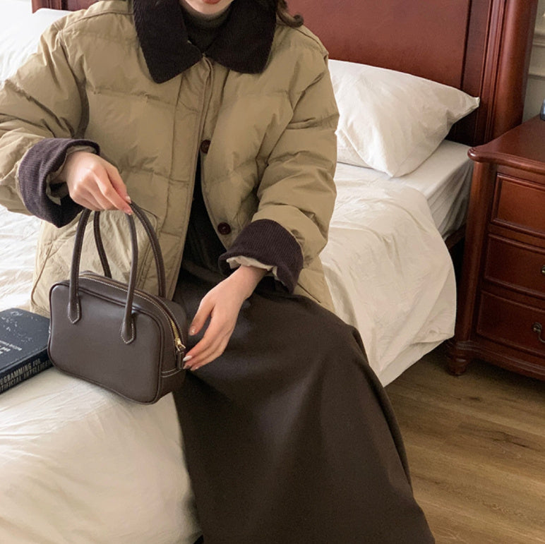 Women’s Winter Short Loose Cotton Coat | Cozy Casual Outerwear