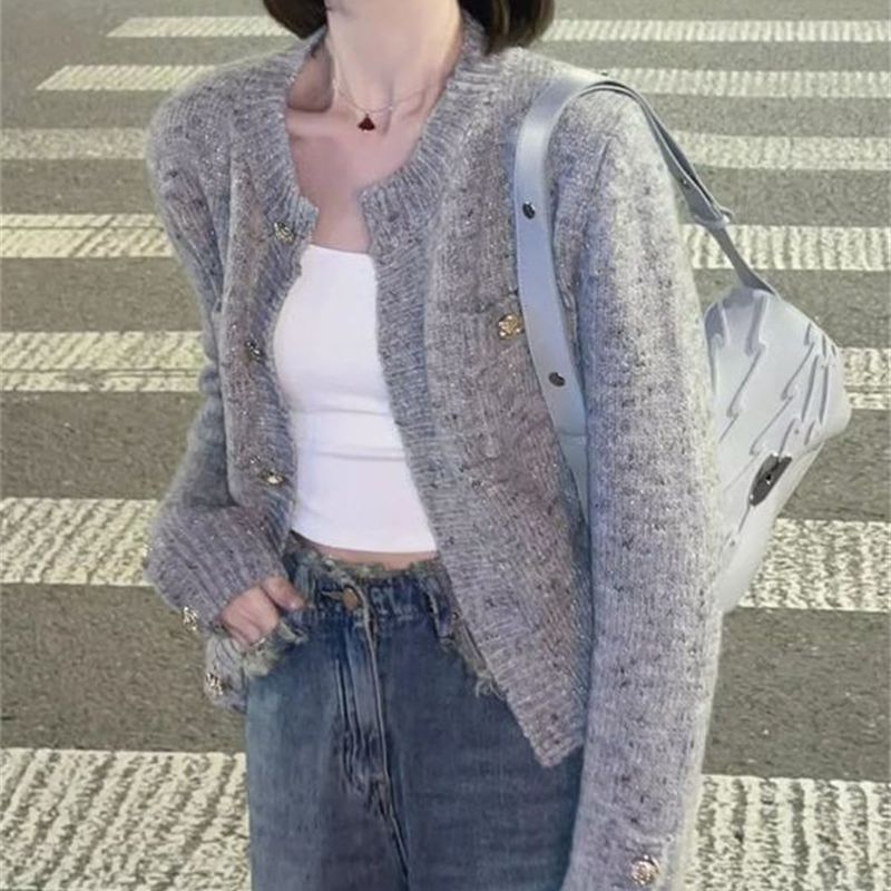 Women’s Solid Color Versatile Loose Button Jacket