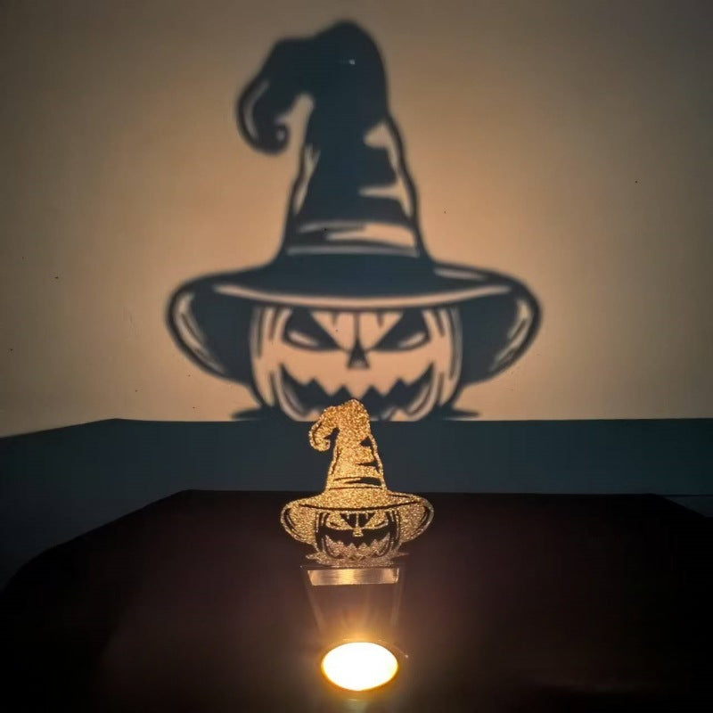 Halloween Candlestick Decoration | Creative Desktop Ornament & Party Décor