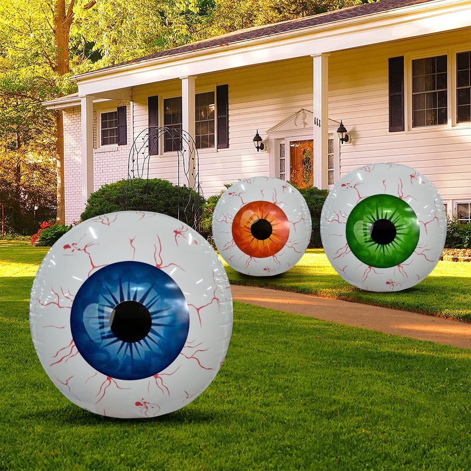 Halloween Eyeball Balloon | Scary Inflatable Party Decoration