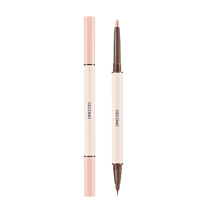 Stereoscopic Star Eyes Double Headed Silkworm Pen Waterproof Long-lasting