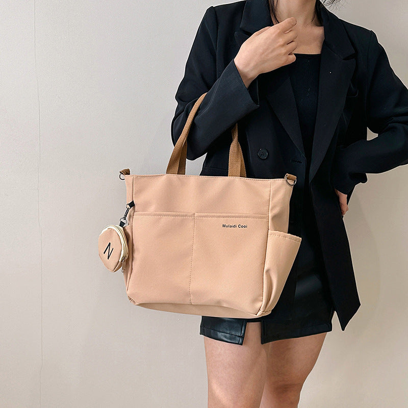 Women’s Canvas Shoulder Crossbody Tote Bag