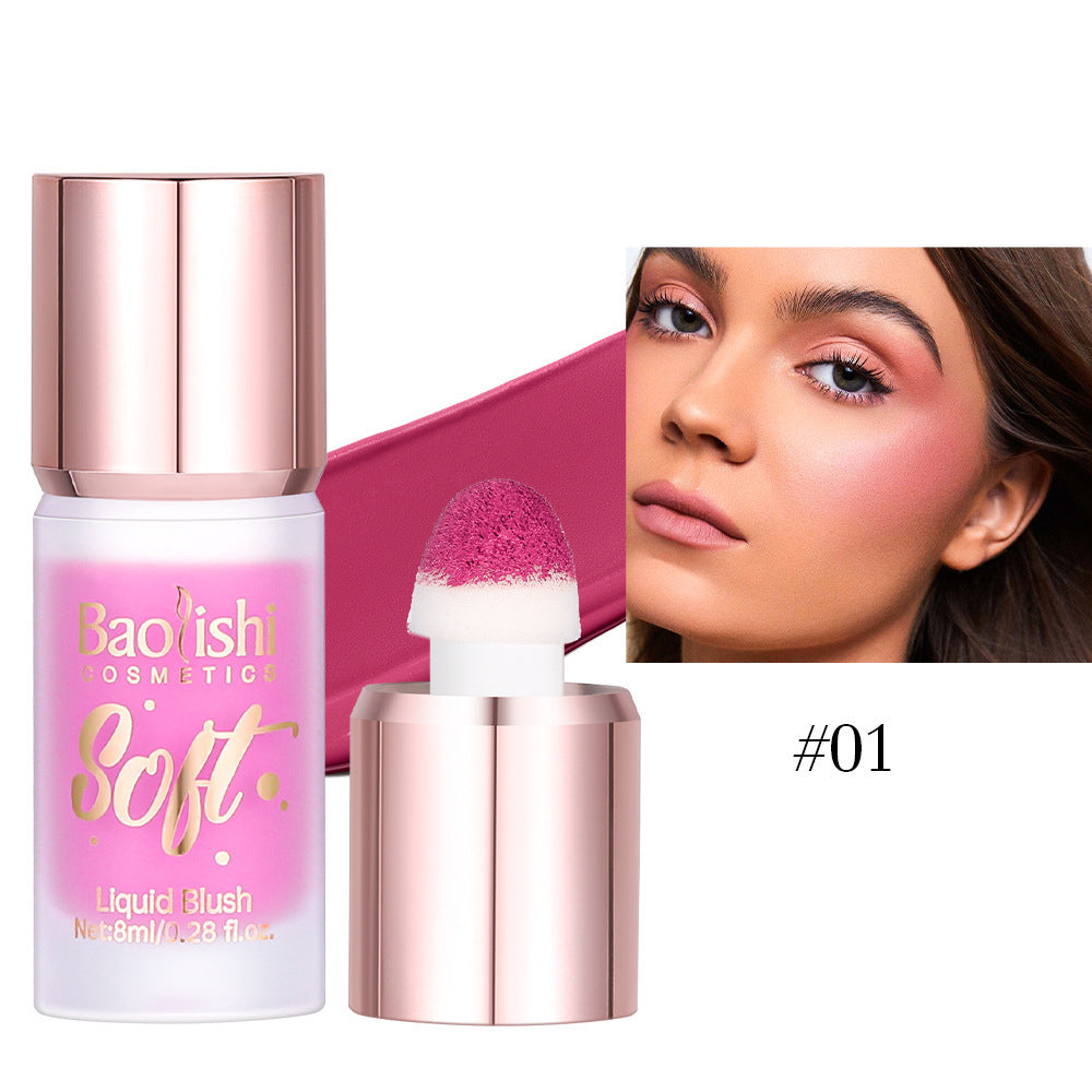 Pearlescent Liquid Blush – Soft Glow Shimmer Finish
